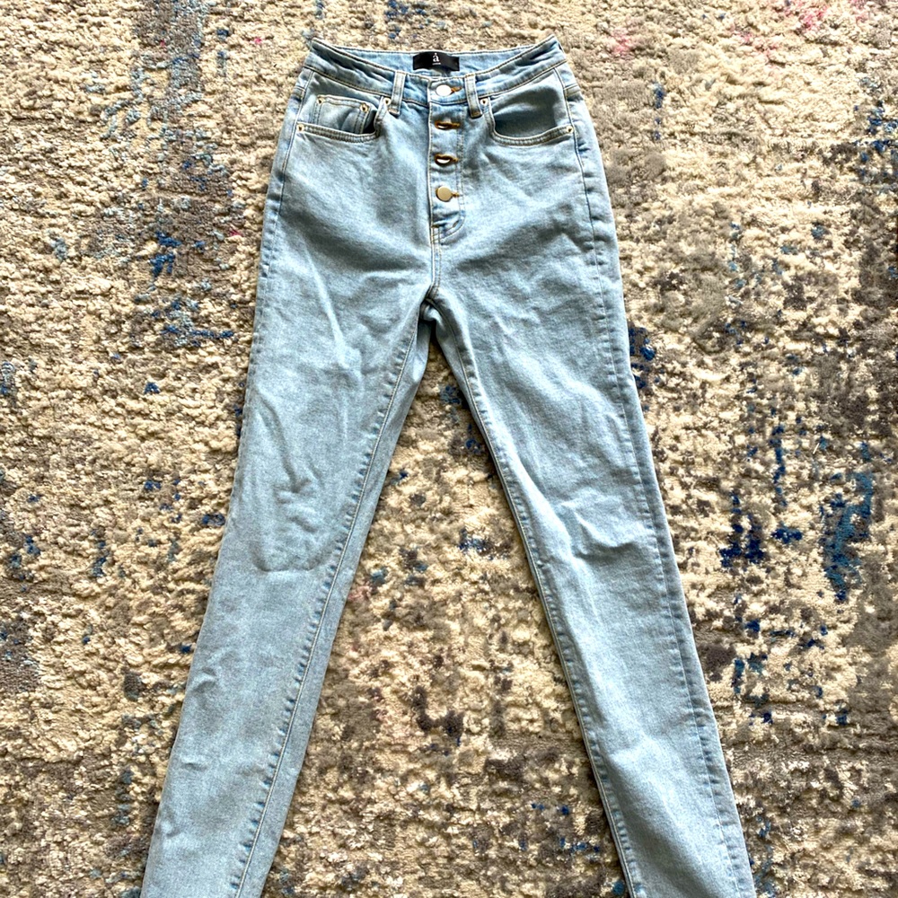 Light blue jeans